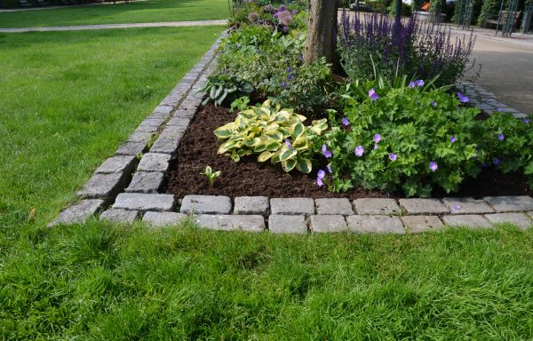 Flower Bed Mulching in Madera