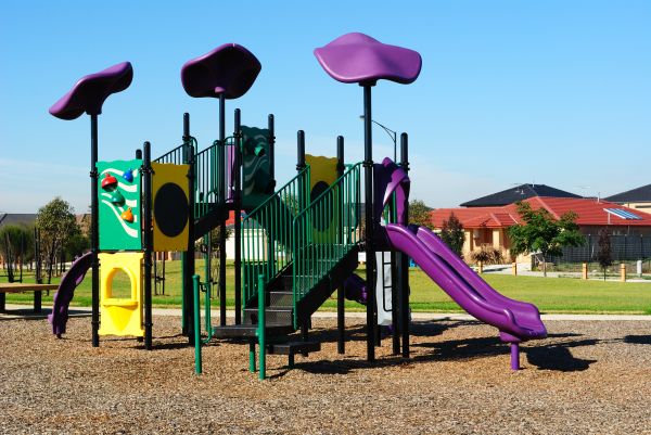 Playground Mulch Removal in Madera