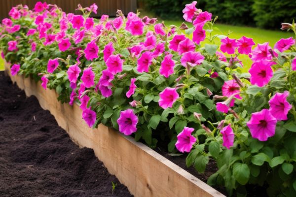 Raised Flower Bed Installation in Madera