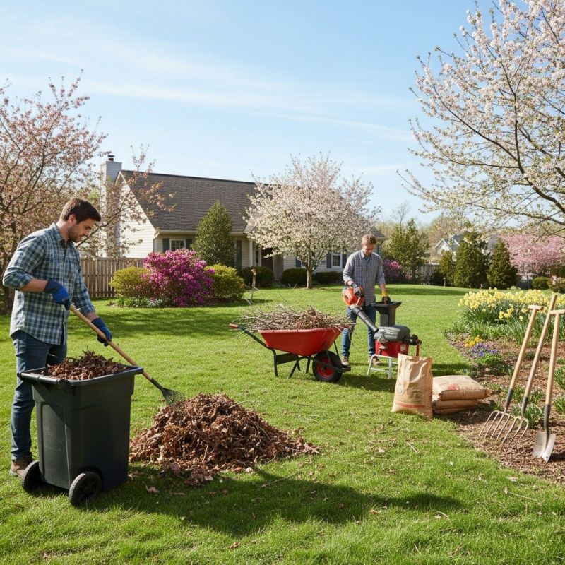Landscape Mulching detail